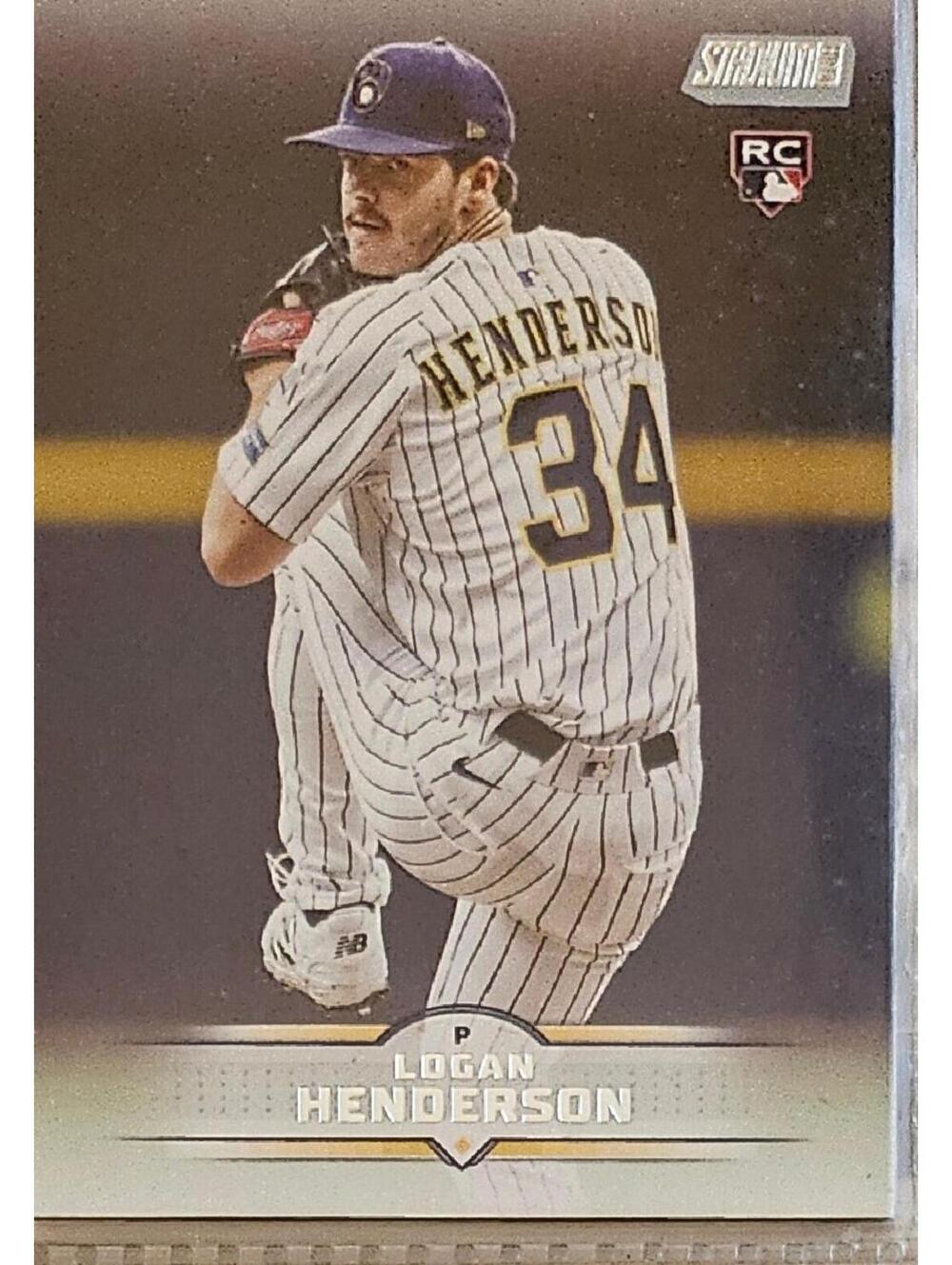 2025 Stadium Club #13 Logan Henderson (RC) Rookie card - Brewers